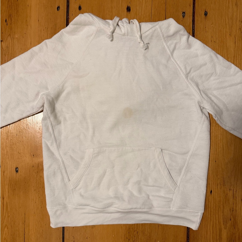 Champion Women's White Hoodie Sweatshirt